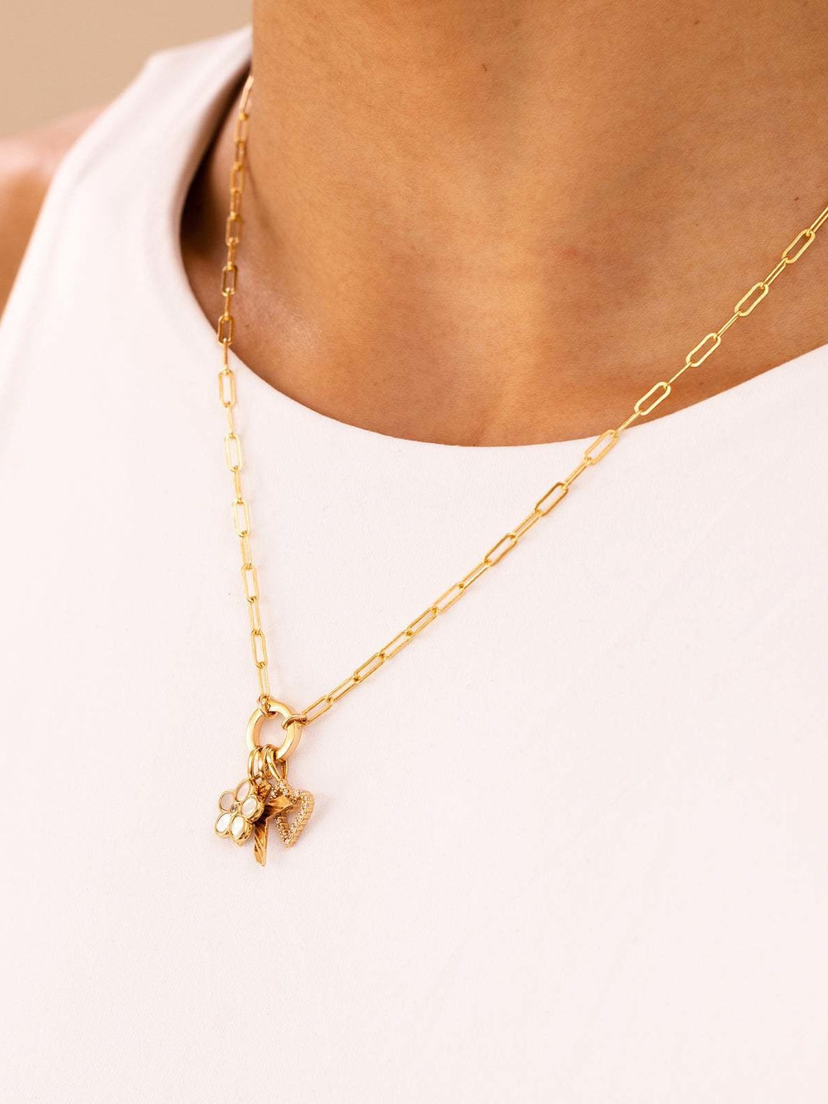 Charms Chain - Paper Clip