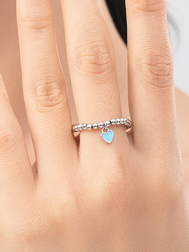 Tiffany blue pršten - Sterling Silver