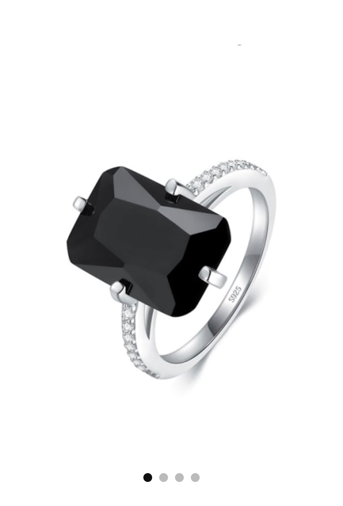 Black Crystal prsteň