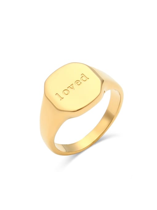 LOVED Signet ring