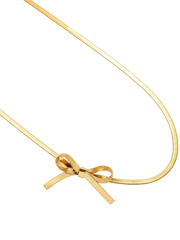 Mini bow choker