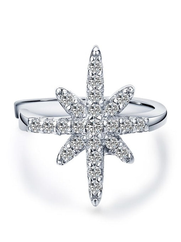 Star Ear Cuff - Silver