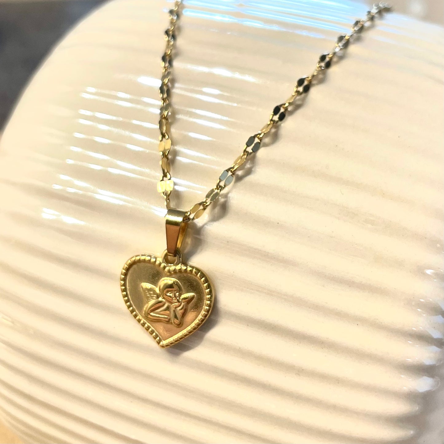 Amor Heart medailón