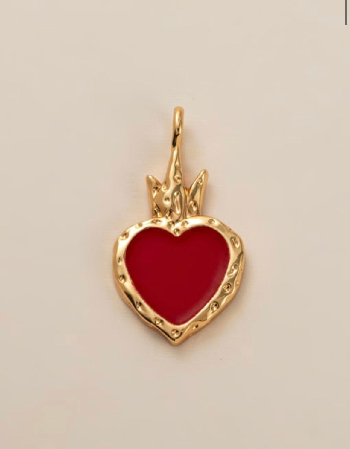 Red Heart Charm