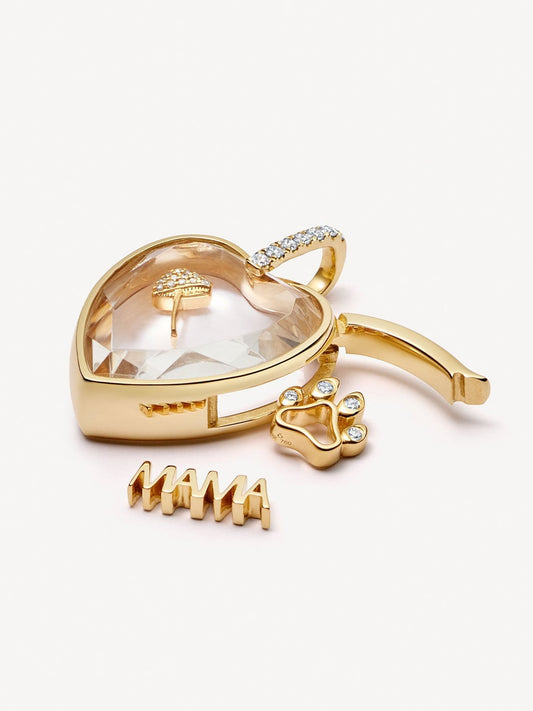 Charms for glass lockets