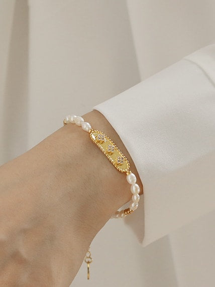 Heidi - Freshwater Pearls Bracelet